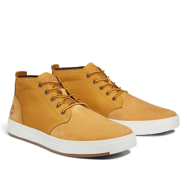 Tênis Couro Cano Alto  Timberland Davis Square MID Masculino