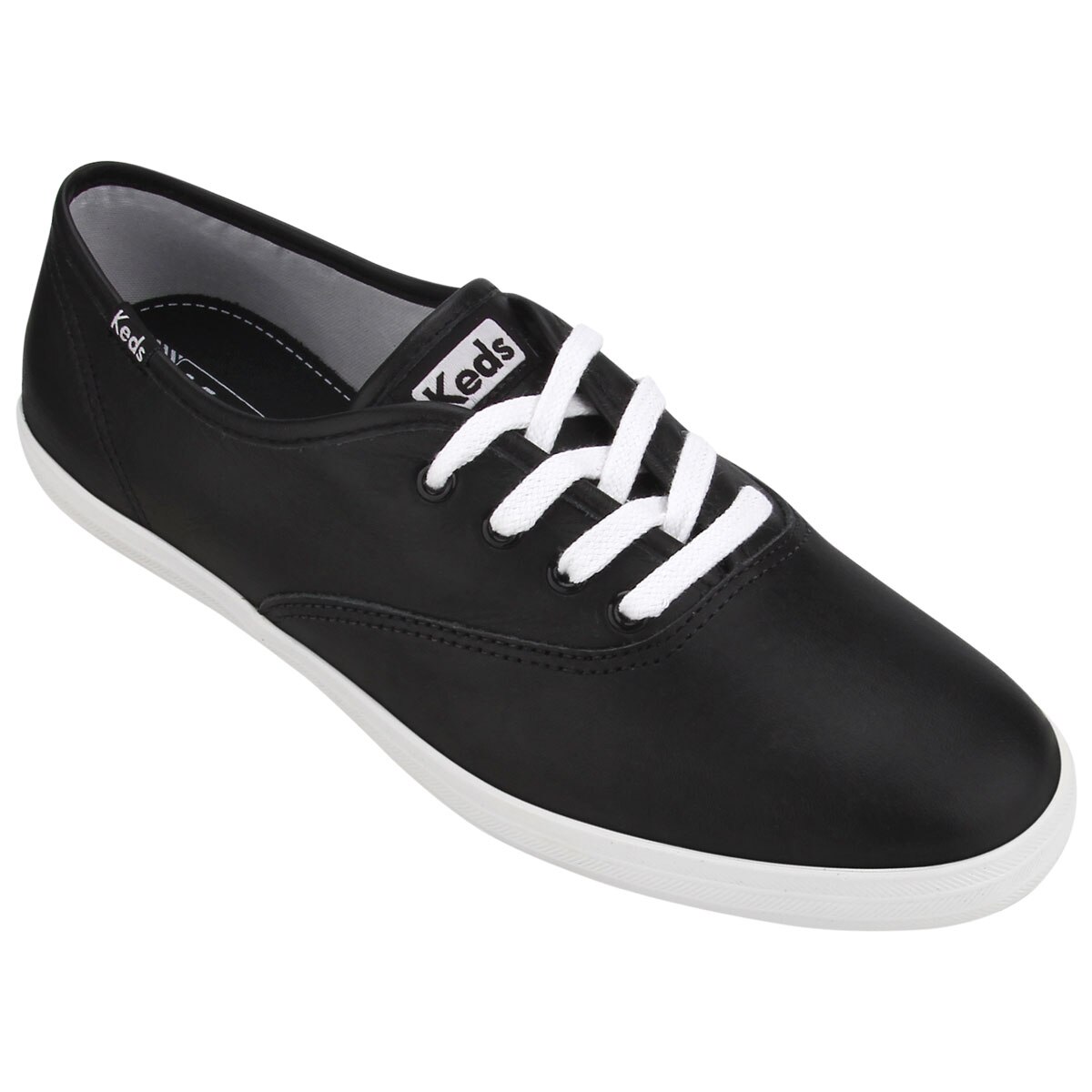 keds preto couro