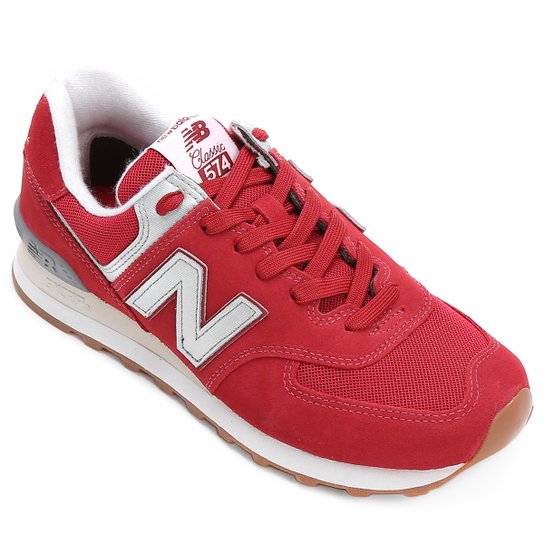Tênis New Balance Vermelho Masculino New Balance Infantil Vermelho