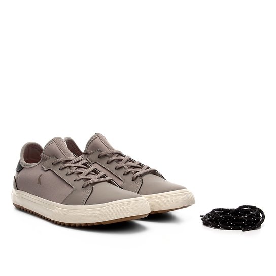 Tênis Couro Reserva Rsv188Col Masculino - Marrom Claro