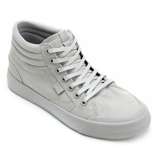 Tênis DC Shoes Evan Hi Tx Feminino - Cinza