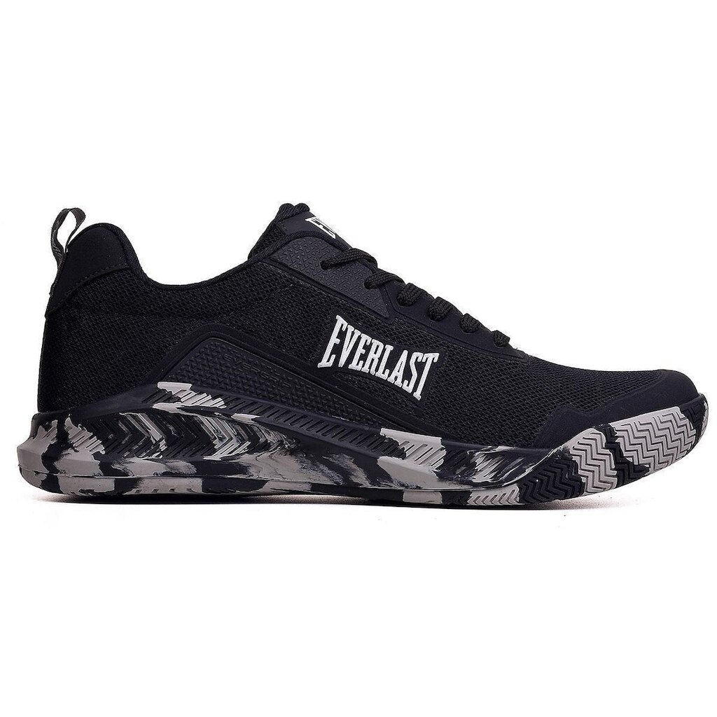 Tênis Everlast Range 2 - Unissex -Preto/Branco