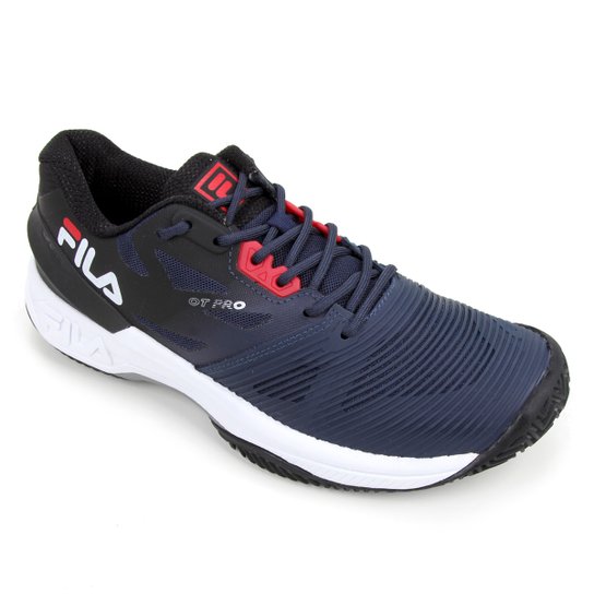 Tênis Fila Ot Pro Clay Masculino - Preto+Vermelho