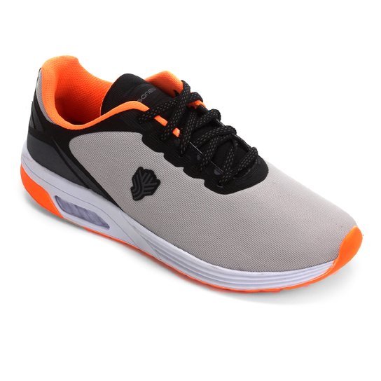 Tênis Gonew Aster Masculino - Cinza+Laranja Menor preço em Tênis Gonew Aster Masculino - Cinza+Laranja