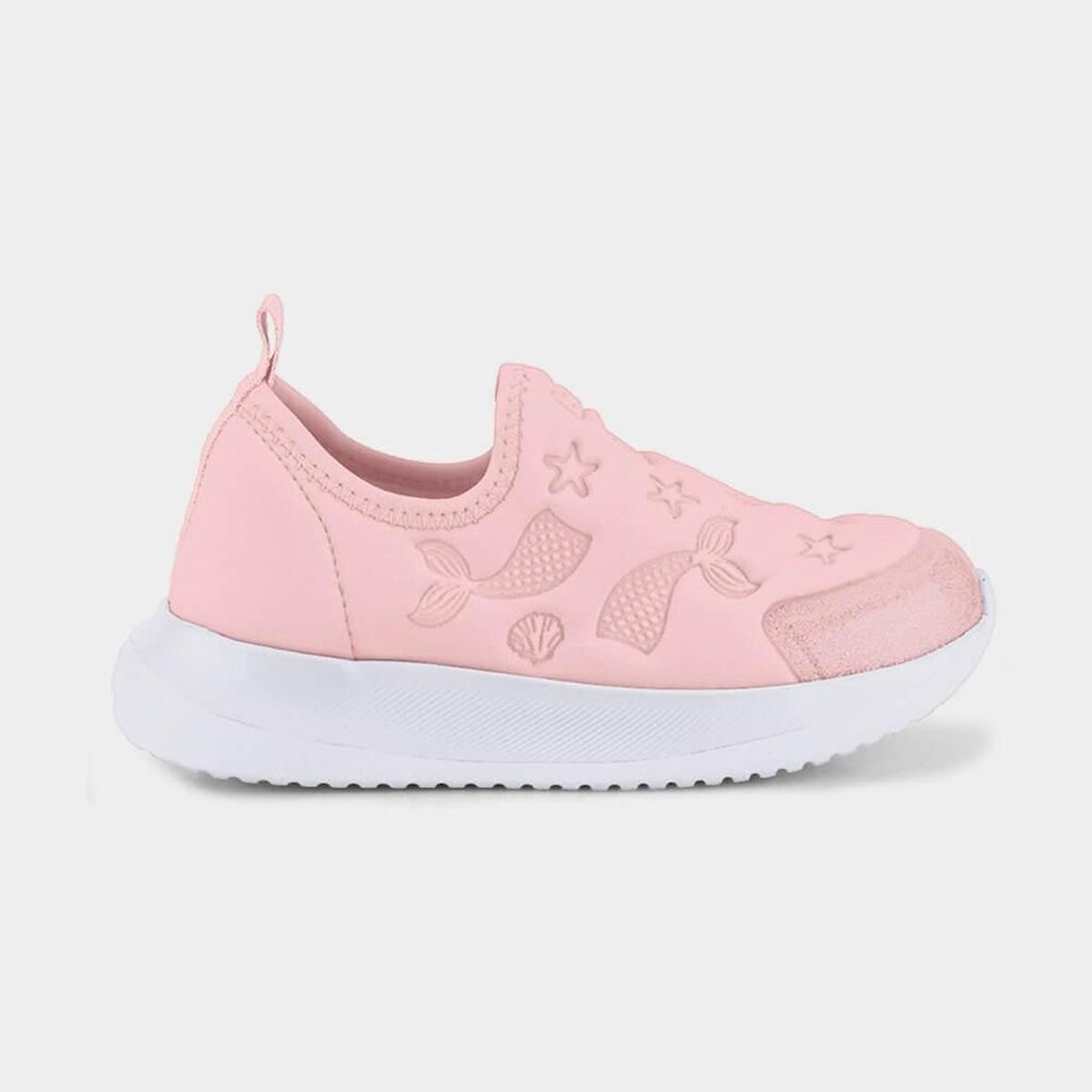 Tênis Infantil Bibi Flash Rosa de Sereia