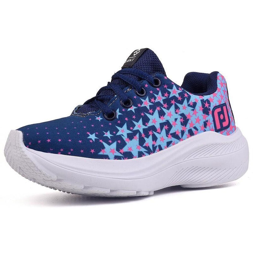 Tenis Infantil De Amarrar Meninas Leve Desenhos LIGHT