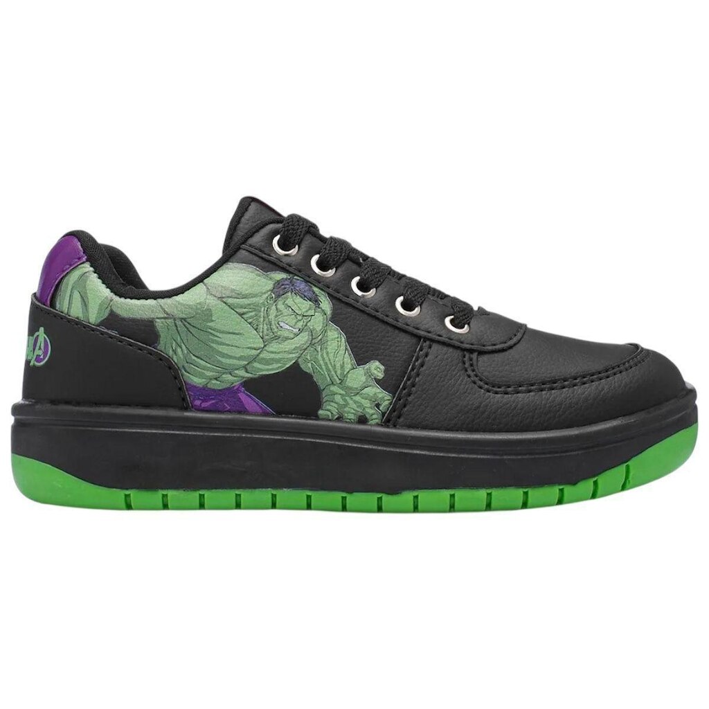 Tênis Infantil Marvel Disney Homem Aranha Hulk - Original