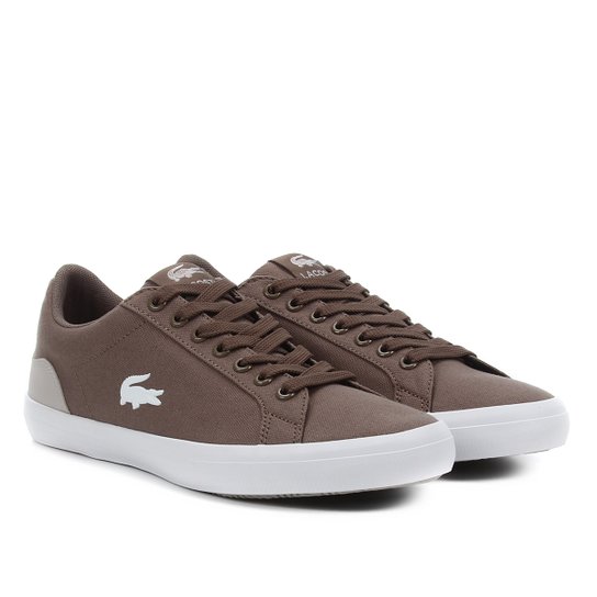 Tênis Lacoste Leronde Masculino - Marrom