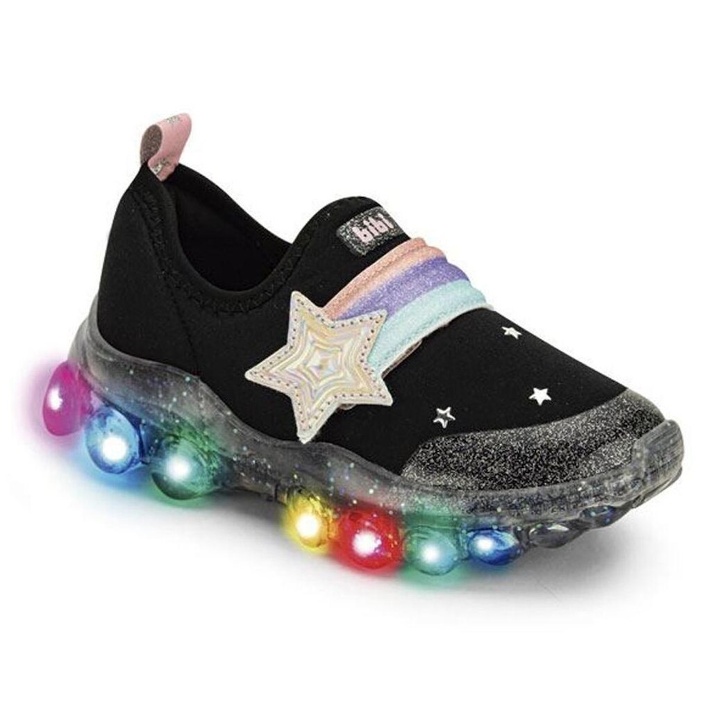 Tênis Led Bibi Menina Roller Celebration 2.0 Com Luz 12170