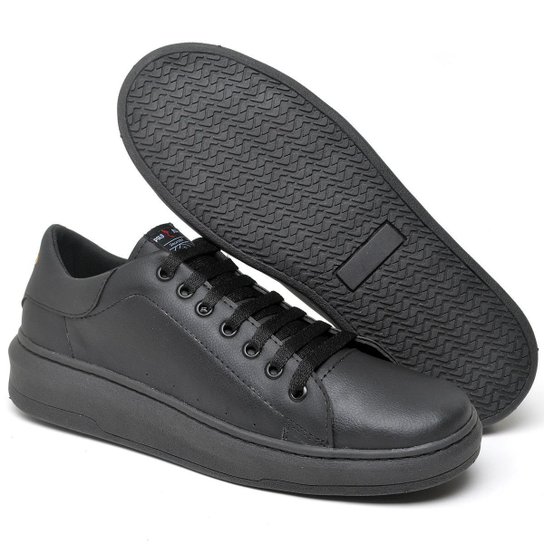 Tênis Masculino Casual Adulto Juvenil Sola Alta Estilo e Confortável em Sintético do 34 ao 44