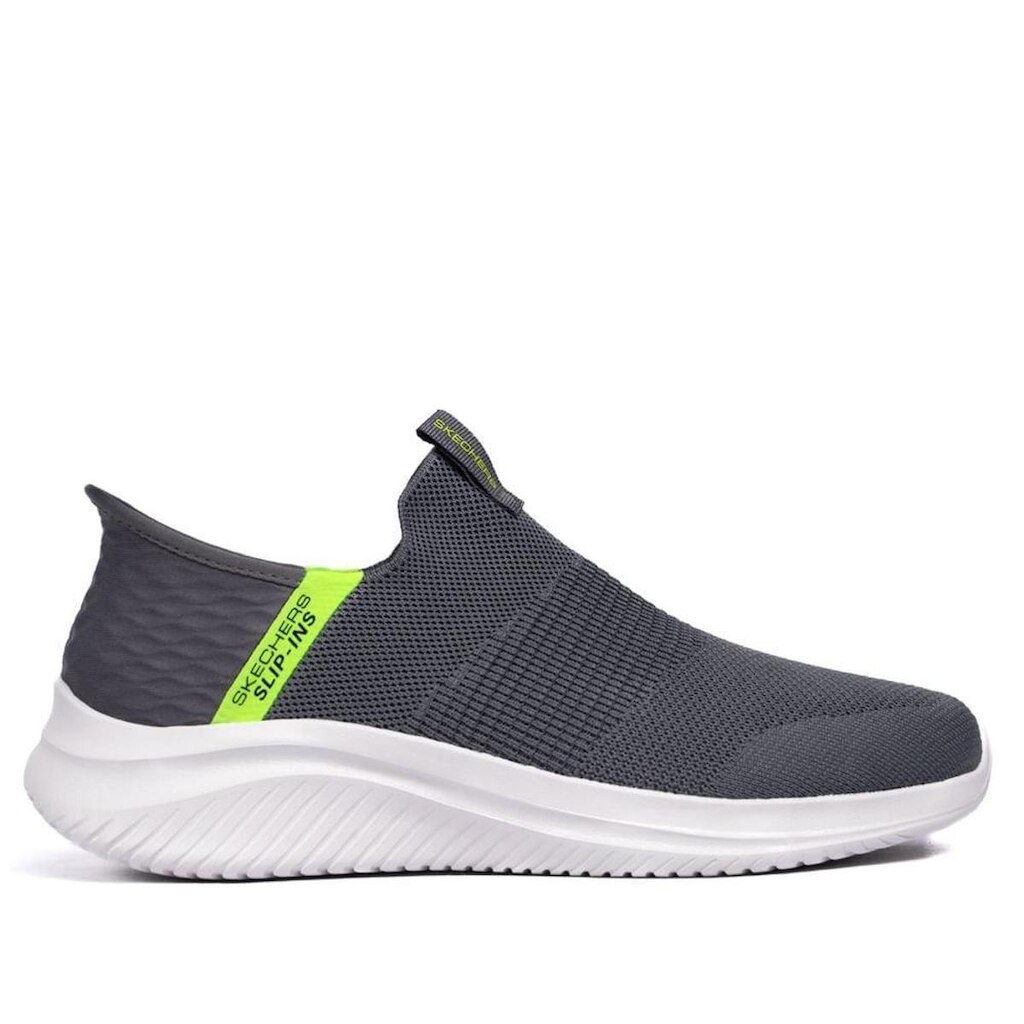 Tênis Masculino Skechers Ultra Flex 3.0 Viewpoint Cinza/verde