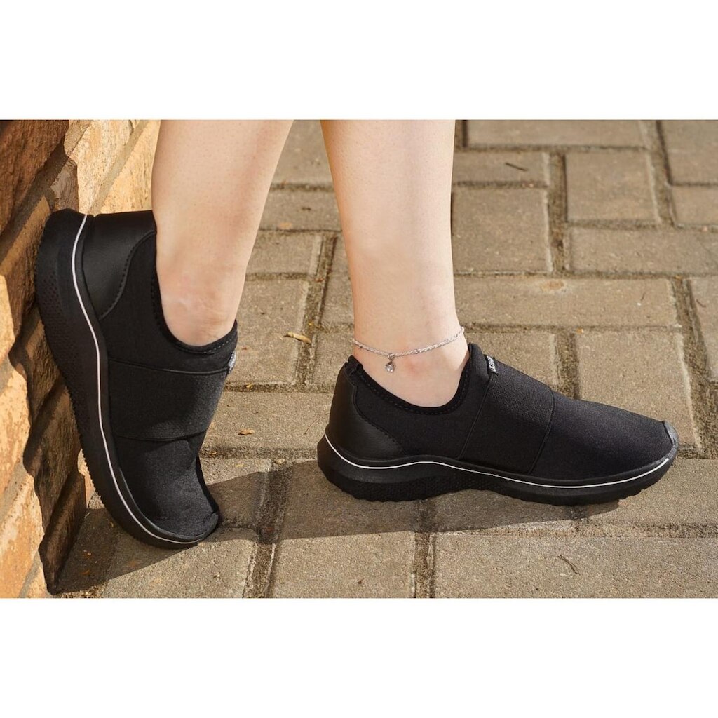 Tênis Meia Feminino New Flex Ultra Comfort Com Elástico