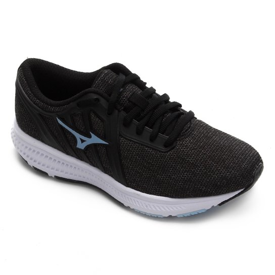 Tênis Mizuno Atlas Feminino - Preto+Azul