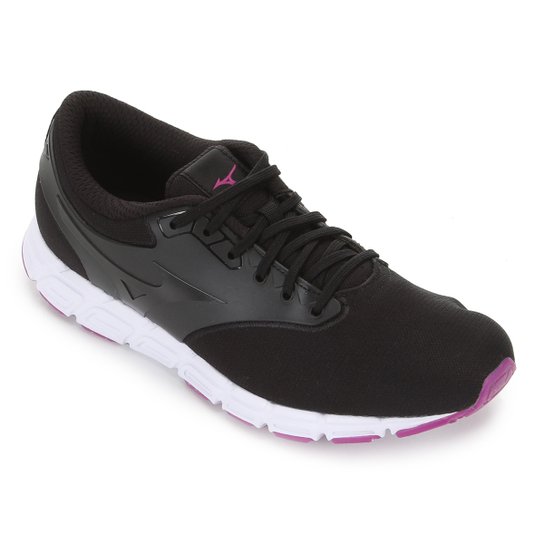 Tênis Mizuno EZ Flex 2 Feminino - Preto+Roxo