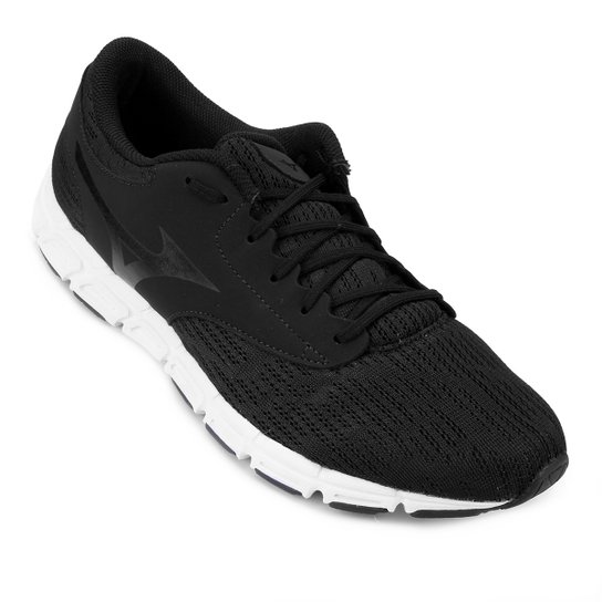 Tênis Mizuno EZ Flex Feminino - Preto+Branco