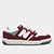Tênis New Balance 480 Low Masculino - Vermelho