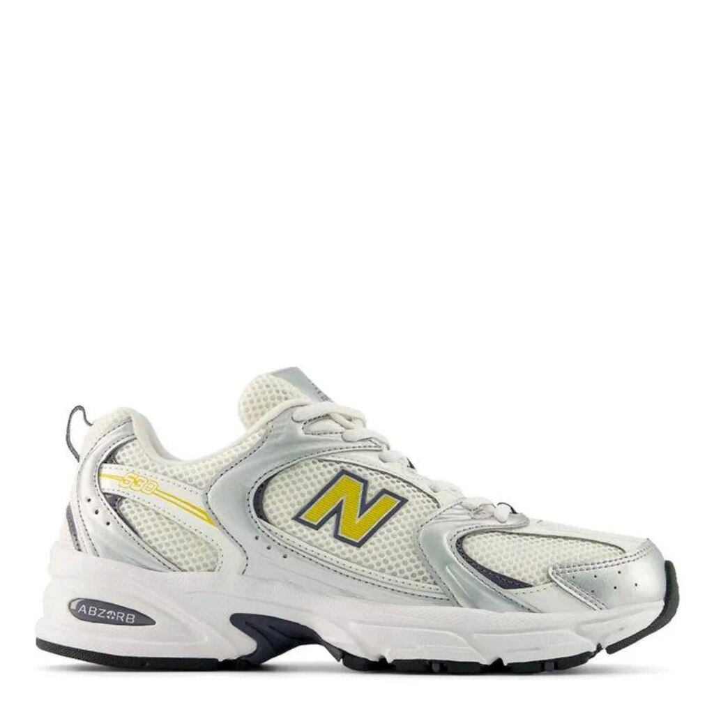 Tênis New Balance 530 Unisex Prata/Amarelo