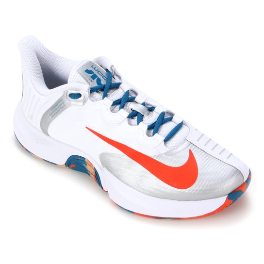 Tênis Nike Air Zoom GP Turbo Masculino - Branco+Laranja