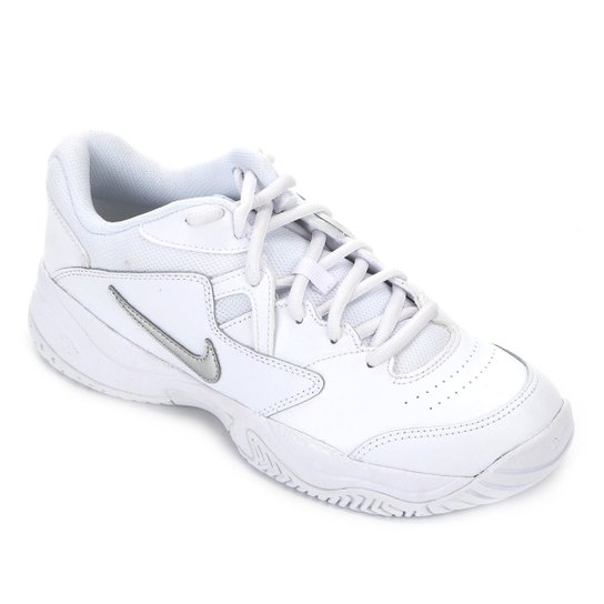 Tênis Nike Court Lite 2 Feminino - Branco+prata