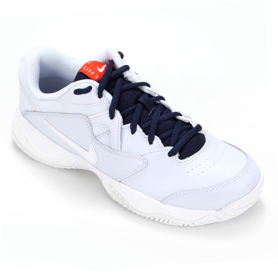Tênis Nike Court Lite 2 Masculino - Cinza+Laranja