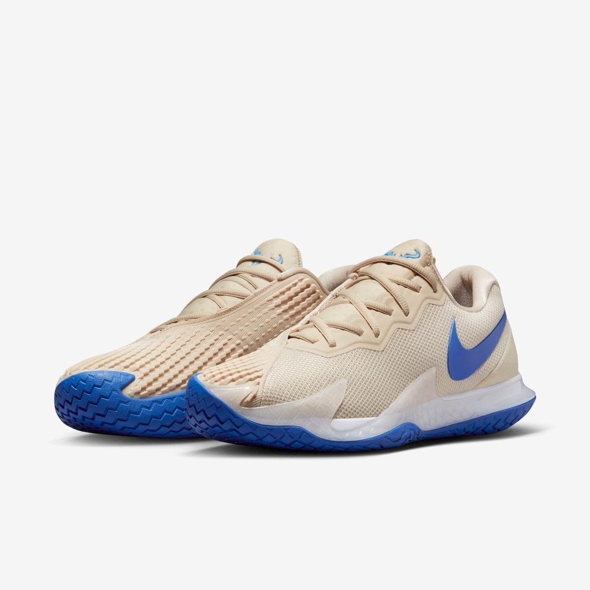 Tênis Nike Court Zoom Vapor Cage 4 Rafa Masculino - Bege | Clube