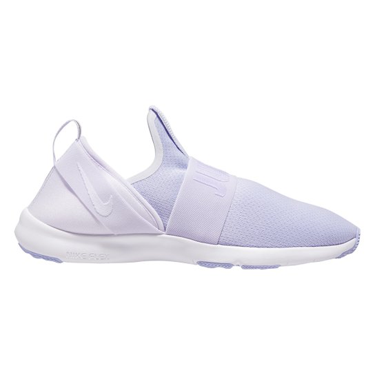 Tênis Nike Flex Motion Trainer Feminino - Branco+Roxo