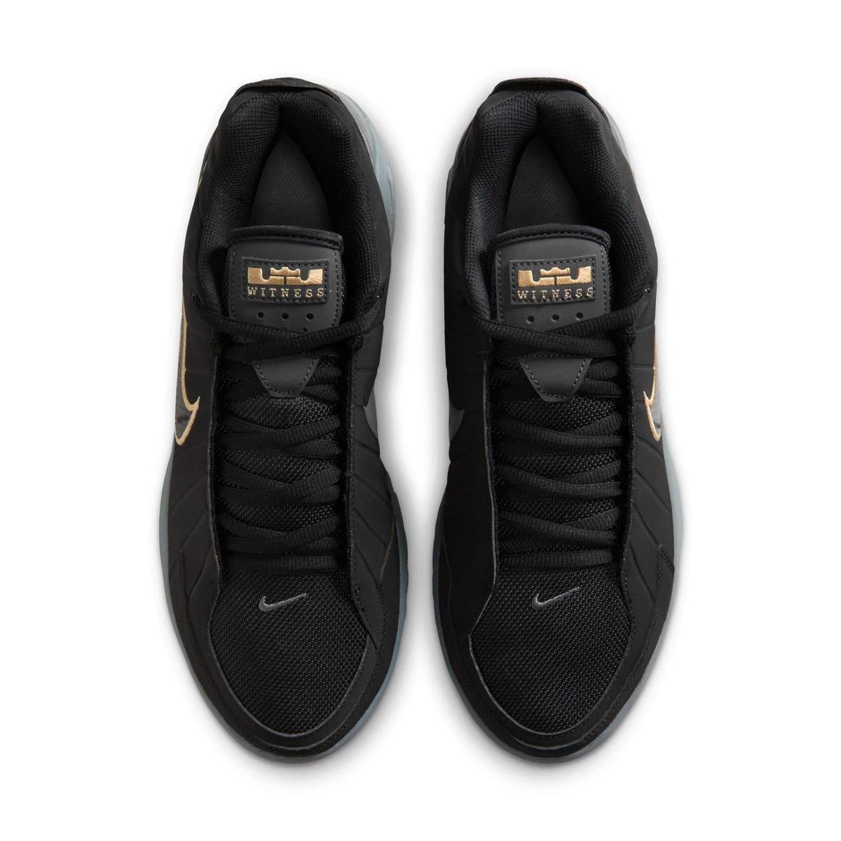 Tênis Nike LeBron Witness IX Masculino - Preto+Dourado | Clube