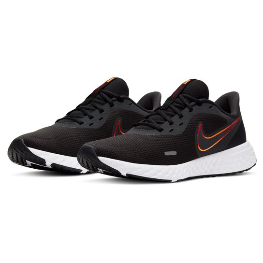 Tênis Nike Revolution 5 Masculino - Preto+Grafite
