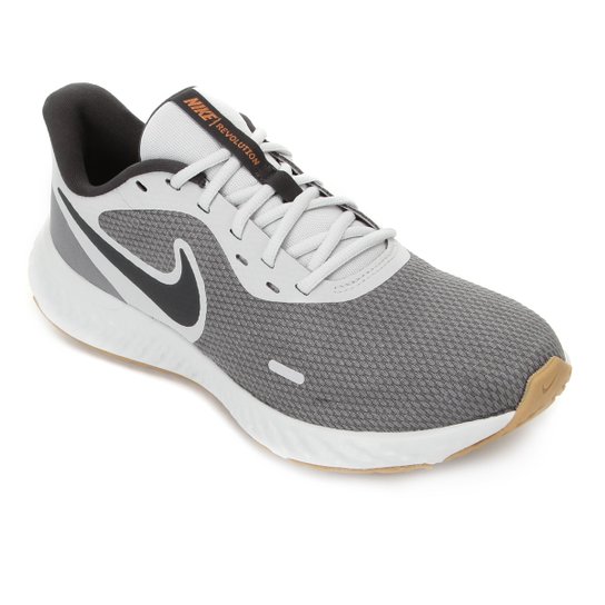 Tênis Nike Revolution 5 Masculino - Cinza