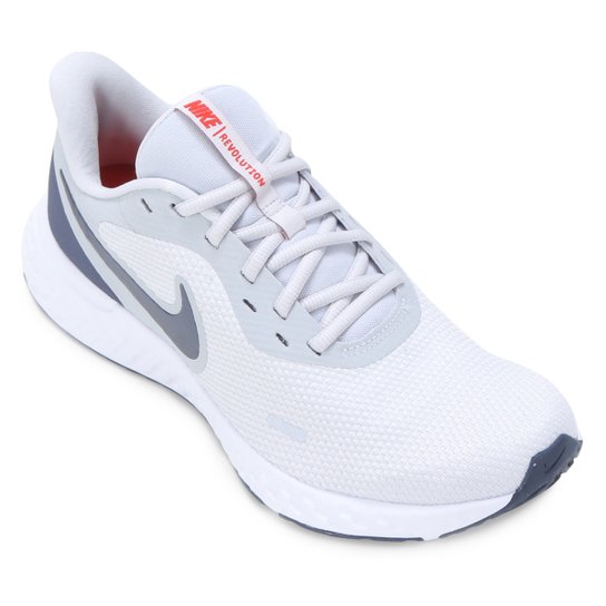 Tênis Nike Revolution 5 Masculino - Cinza Claro