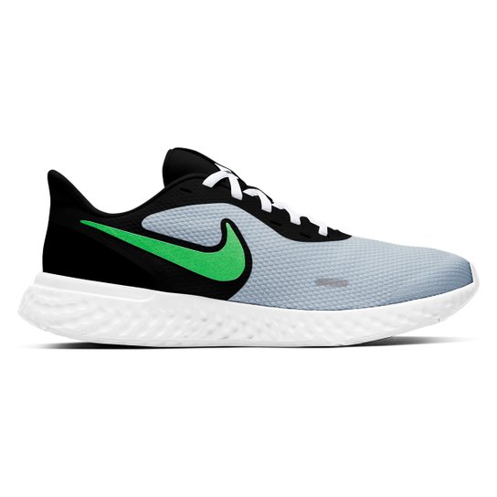 Tênis Nike Revolution 5 Masculino - Preto+verde
