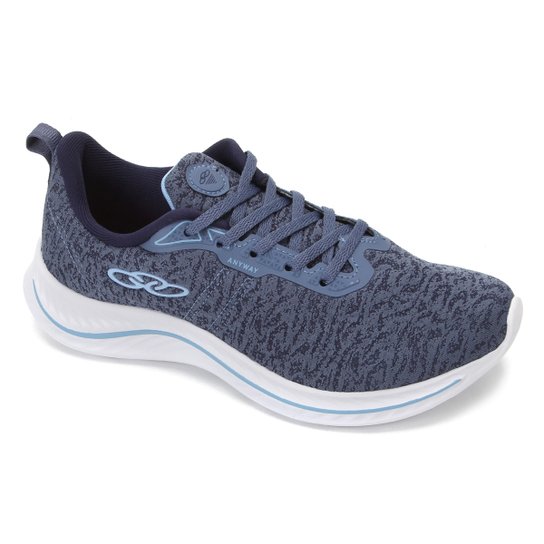 Tênis Olympikus Anyway Feminino - Marinho+Azul é ruim? Tênis Olympikus Anyway Feminino - Marinho+Azul é boa?