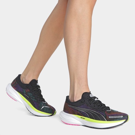 Tênis Puma Deviate Nitro 2 Psychedelic Rush Feminino