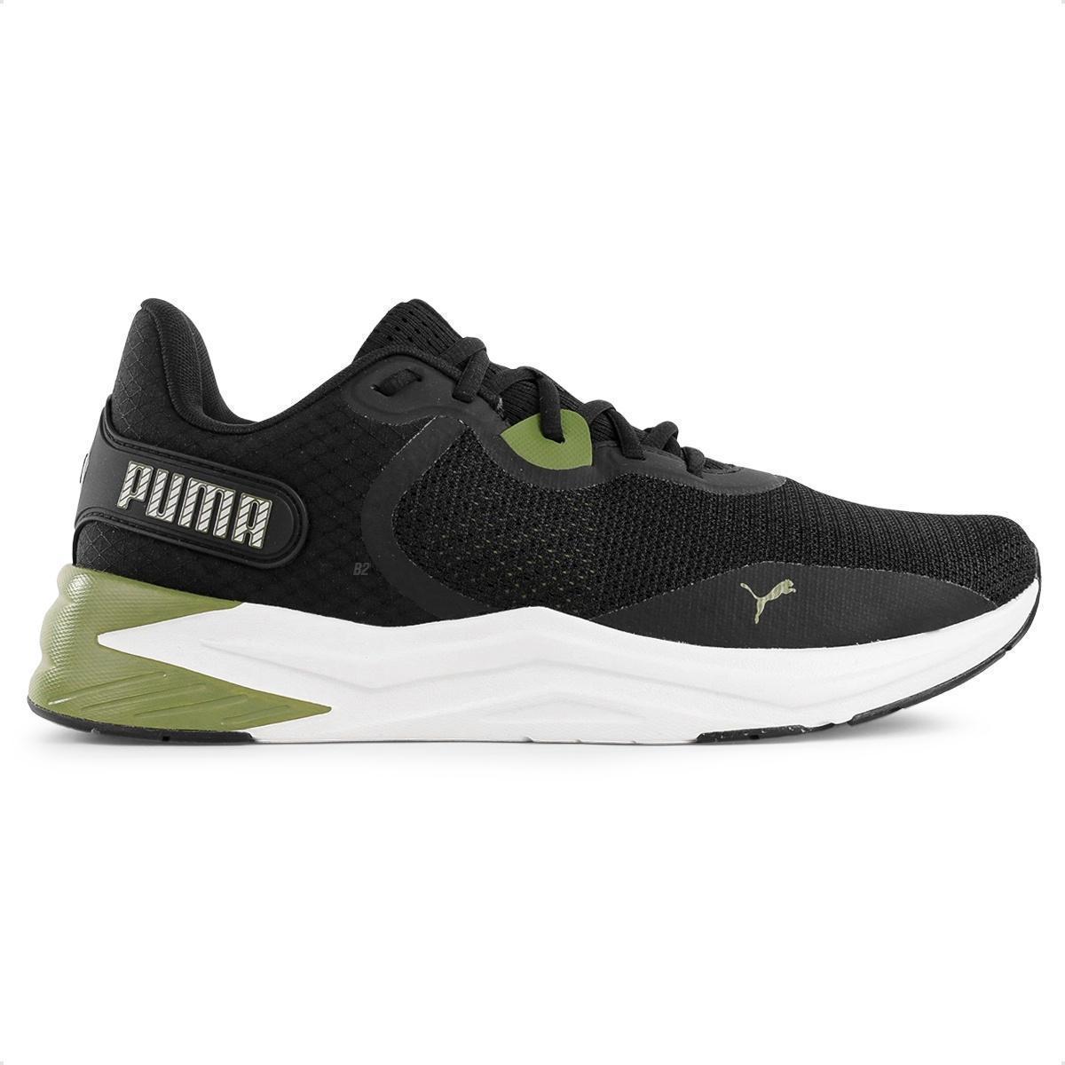 Tênis Puma Disperse XT 3 Neo Force Masculino - Preto+Verde Limão
