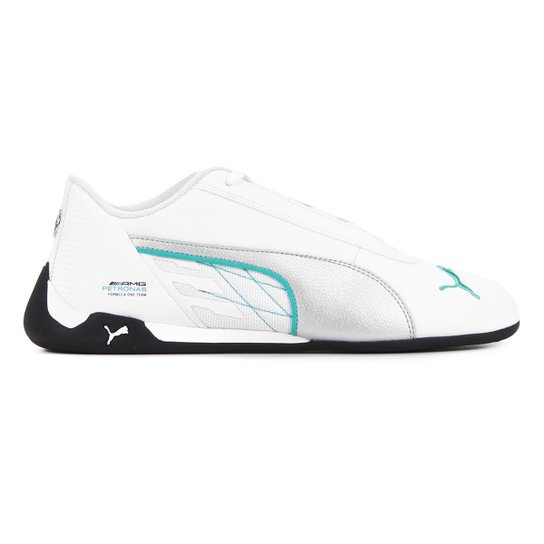 Tênis Puma MAPM R-Cat Masculino - Branco+prata