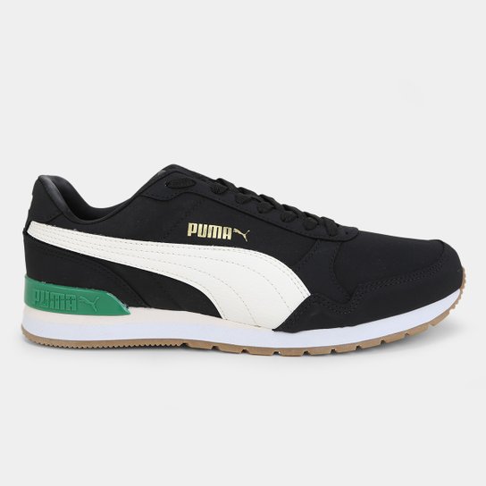 Tênis Puma St Runner 75 Years Bdp - Preto+Branco Menor preço em Tênis Puma St Runner 75 Years Bdp - Preto+Branco
