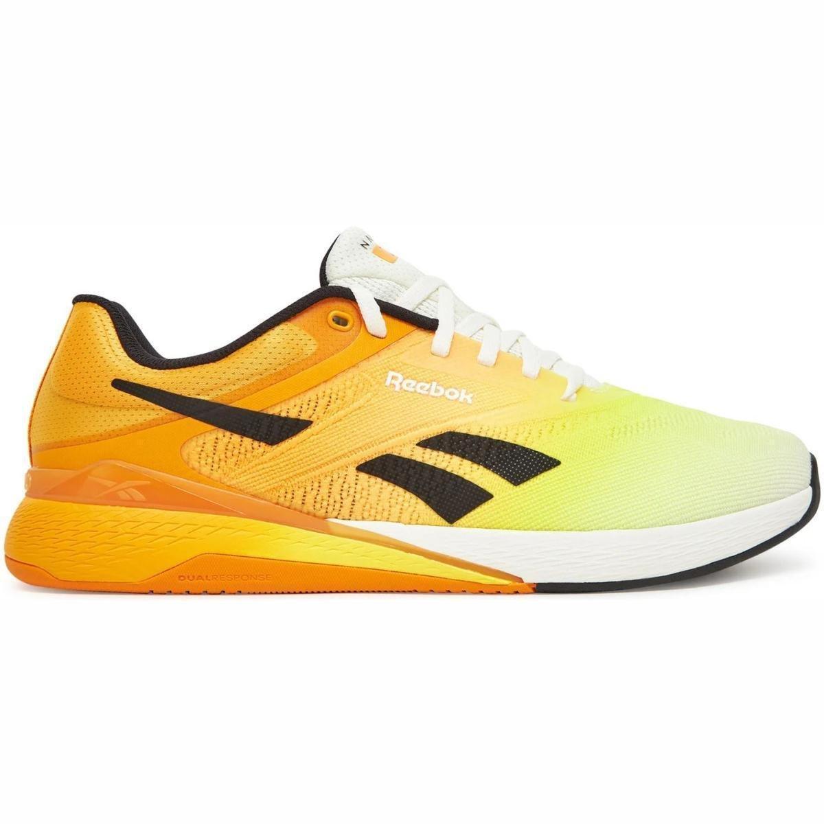 Tênis Reebok Nano X5 Unissex Amarelo Laranja Treinos Cross