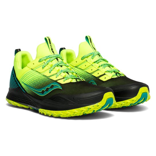 Tênis Saucony Mad River Tr Masculino - Amarelo+Preto