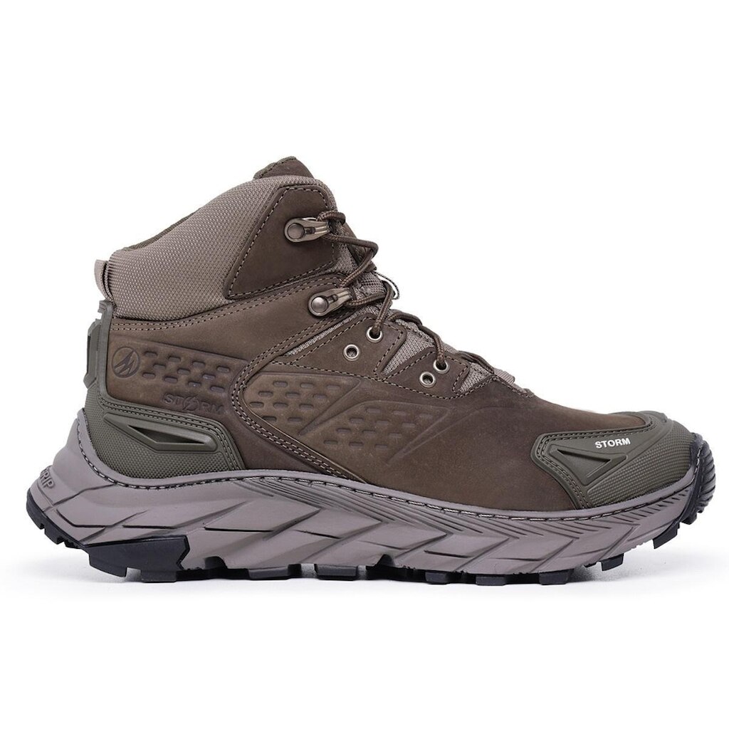 Tênis Storm Couro Masculino Confortavel e Resistente