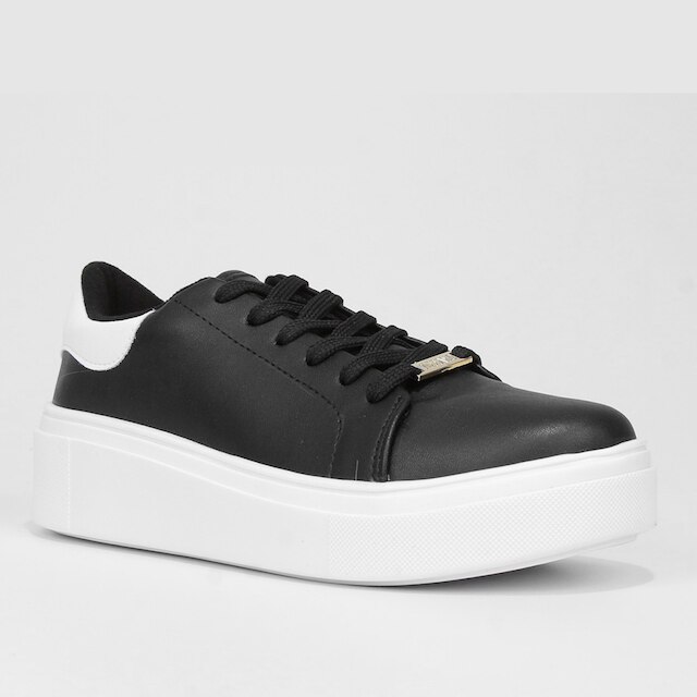 Tênis Vizzano Flatform Liso Feminino