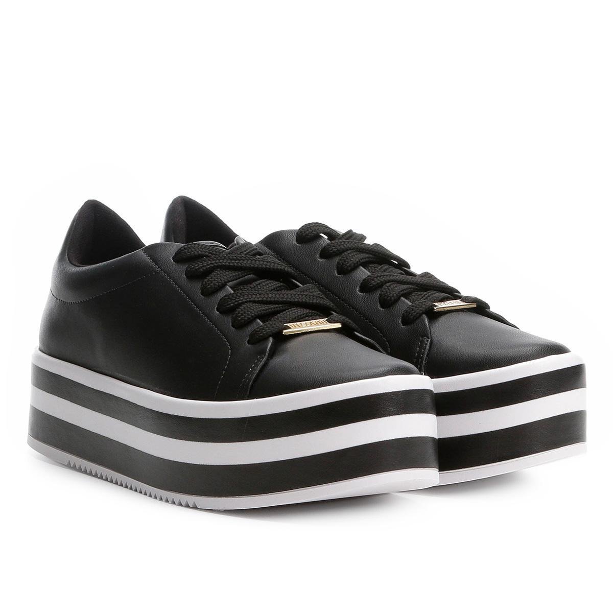 Tênis Vizzano Plataforma Listrado Feminino