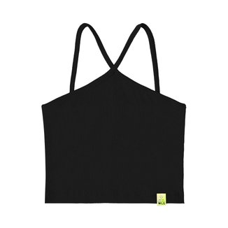 Top Cropped Básico Infantil Gloss