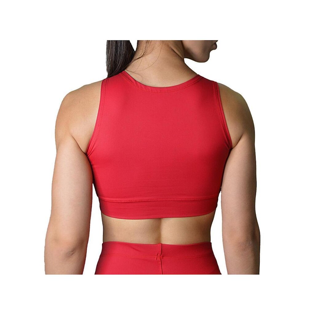 Top Cropped Fitness United Assinatura - Azul - P