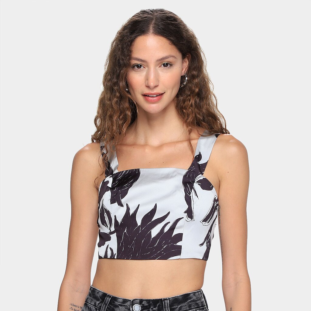 Top Morena Rosa com Amarração Feminino