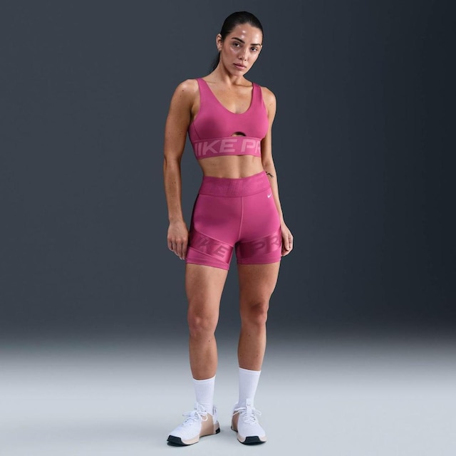 Top Nike Pro Indy Plunge Feminino