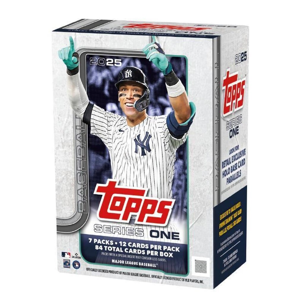 Topps Cards 2025 Baseball Series 1 Value box - 84 Cards