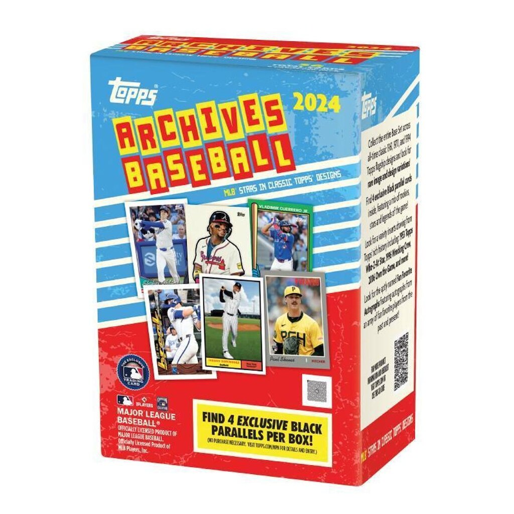 Topps Cards MLB Archive Baseball 2024 Value Box - 42 Cards