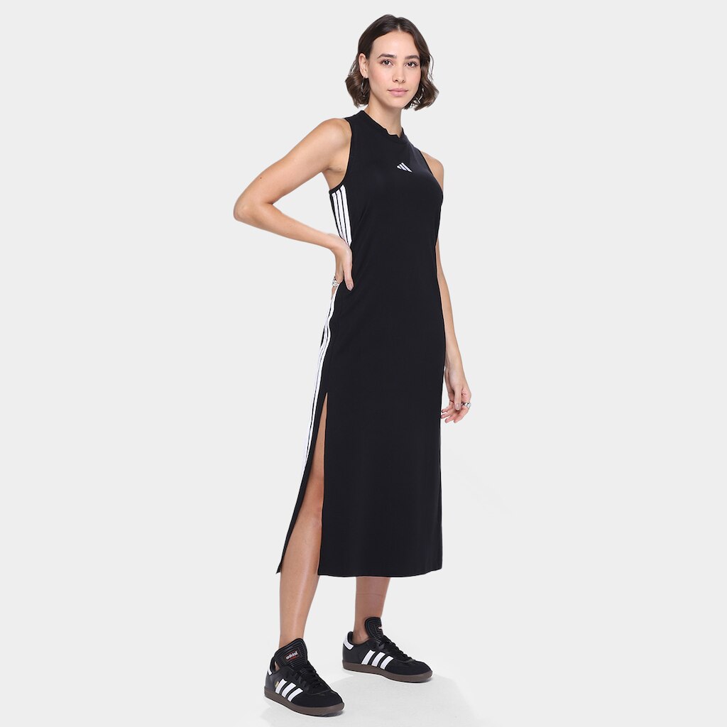 Vestido Adidas 3 Stripes Feminina