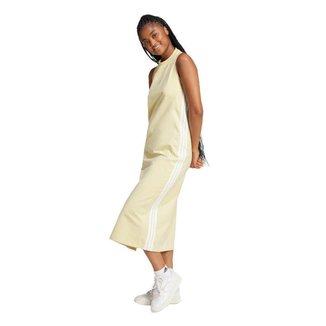 Vestido Costas Nadador Longo Essentials Três Listras