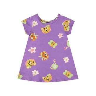 Vestido de Bichinhos para Bebê Menina Bee Loop